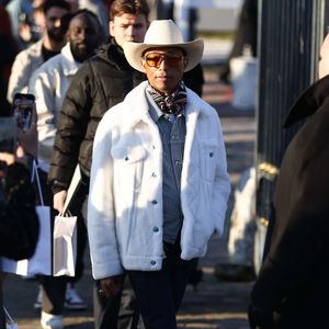 Pharrell Williams au défilé Dior.