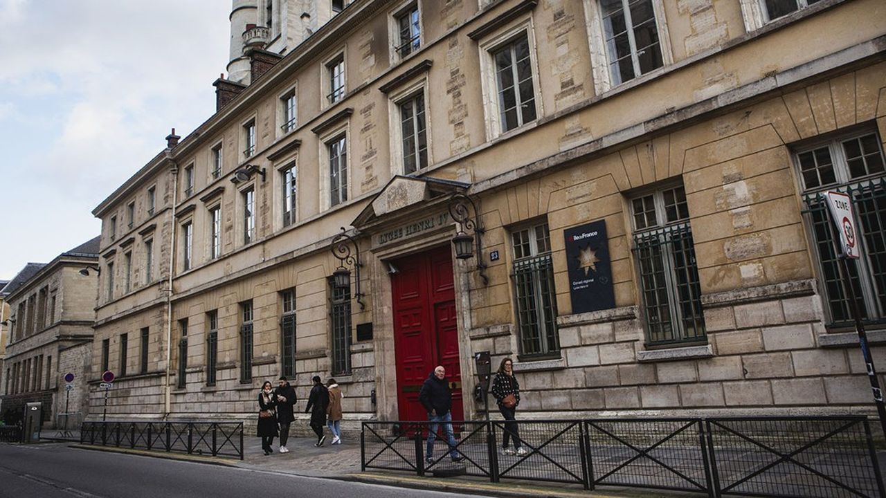 L'enquête a été présentée vendredi dernier au lycée Henri-IV, à Paris.