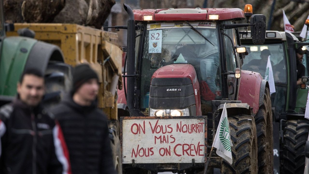 Le monde agricole est, ces jours-ci dans la rue.