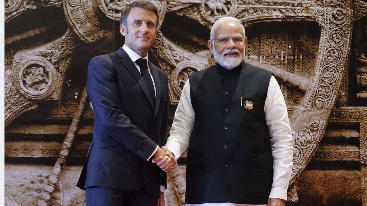 Narendra Modi et Emmanuel Macron se retrouveront en Inde jeudi et vendredi