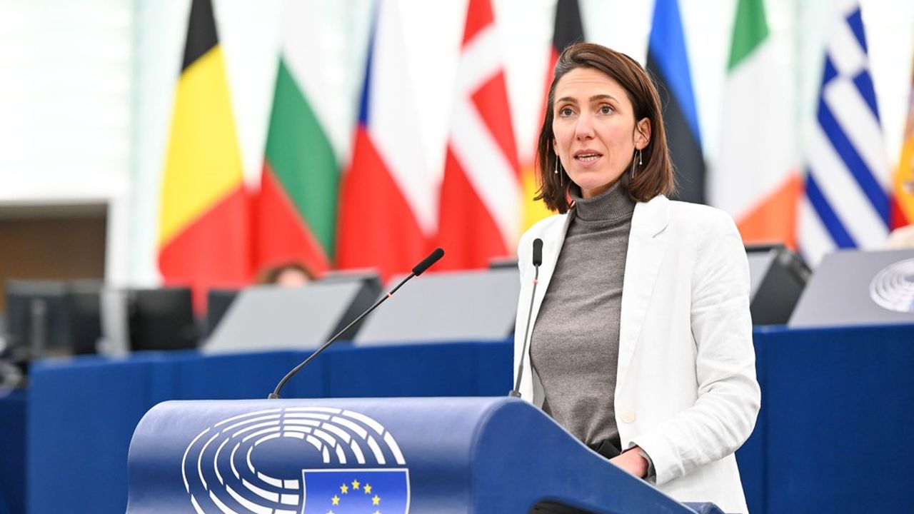 Valérie Hayer succède à Stéphane Séjourné à la tête du groupe Renew au  Parlement européen | Les Echos