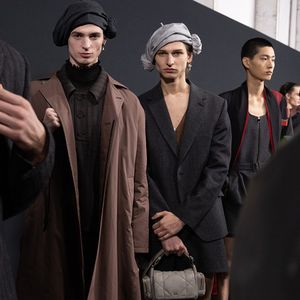 Les modèles de la collection automne-hiver 2024 + 25 chez Dior Men.