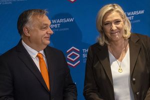 Marine Le Pen affiche depuis longtemps sa proximité avec le Premier ministre hongrois Viktor Orban.
