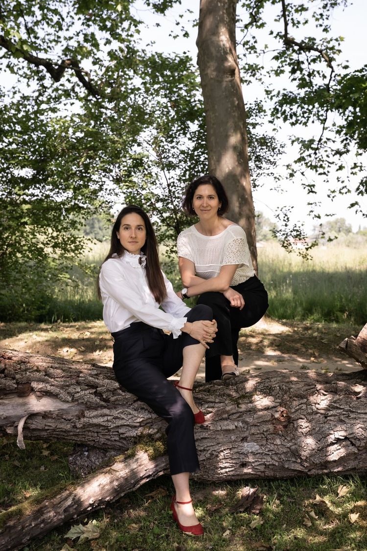 Adeline et Eléonore Guérard, aux Prés d'Eugénie, en 2021