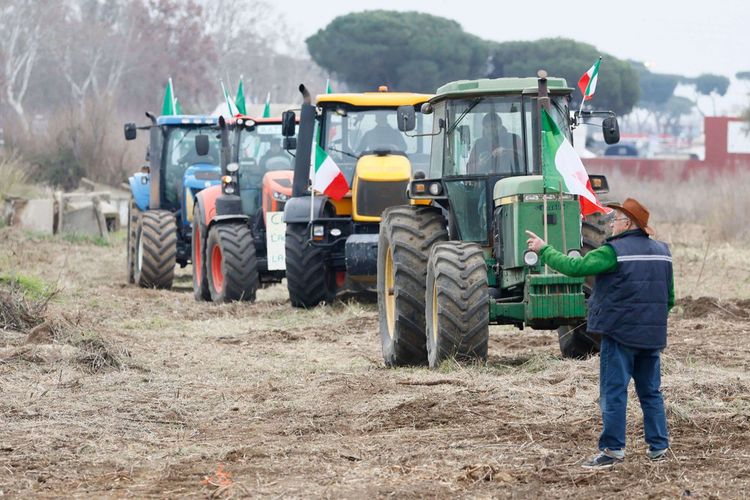 Les agriculteurs italiens souhaitent rester toute la semaine à Rome jusqu'à une manifestation devant rassembler entre 1.500 et 2.000 tracteurs vendredi.