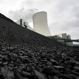 Centrale à charbon dans la Rhénanie-du-Nord-Westphalie, en Allemagne.