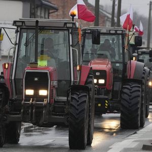 En Pologne, les agriculteurs protestent avant tout contre l'importation de produits ukrainiens, libéralisée depuis le début de la guerre en 2022.