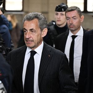 Nicolas Sarkozy, ce mercredi à la cour d'appel de Paris.