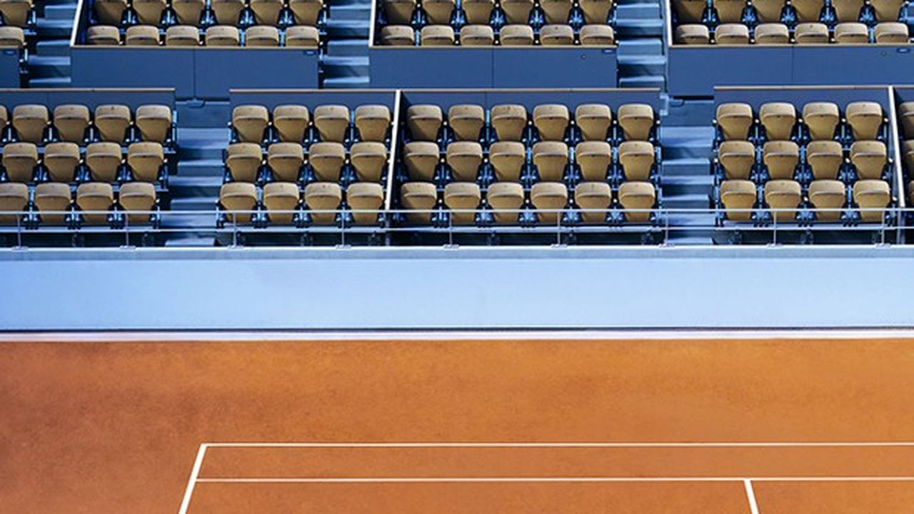 ACE / Roland Garros (detail) Forgetmat (2022).