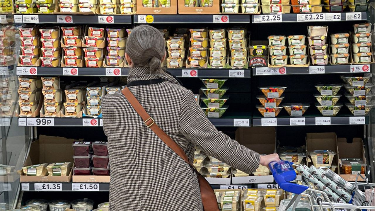 La consommation des ménages n'a augmenté l'an passé que de 0,4 % au Royaume-Uni.