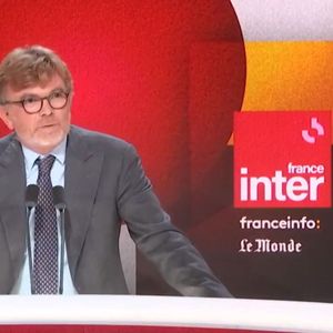 Marc Fesneau, le ministre de l'Agriculture, sur le plateau de l'émission « Questions politiques » sur France Inter, ce dimanche.