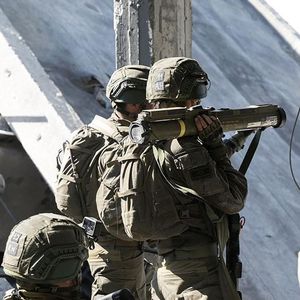 Des troupes israéliennes dans la bande de Gaza, le 17 février.