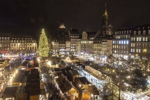 L'an dernier, environ 3,3 millions de visiteurs ont arpenté les allées du marché de Noël de Strasbourg.