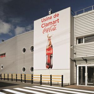 Coca-Cola a installé son usine à Clamart en 1965