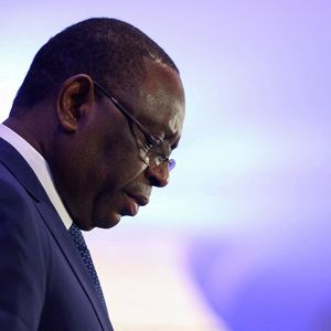 Le président du Sénégal, Macky Sall, le 25 octobre 2023 à Bruxelles.