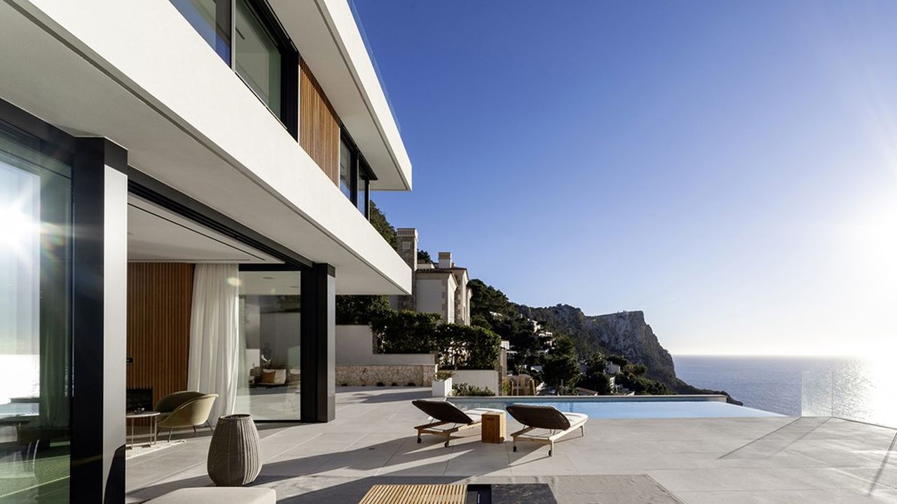 Cette villa majorquine est à vendre à 12,9 millions d'euros.