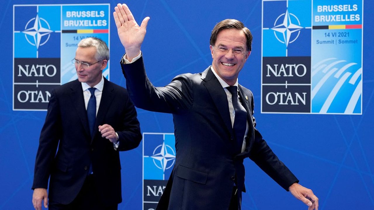 Les Etats-Unis, l'Allemagne, la France et le Royaume-Uni soutiennent la candidature de Mark Rutte pour devenir le prochain Secrétaire général de l'Otan.