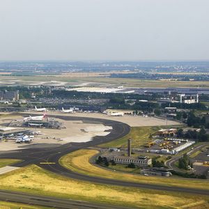 L'aéroport Roissy-CDG.