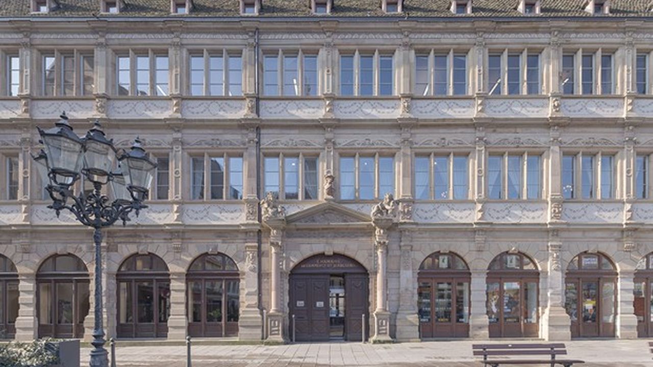 L'ancien siège de la CCI Alsace Eurométropole, une importante bâtisse de style Renaissance, a déménagé il y a deux ans à Schiltigheim.