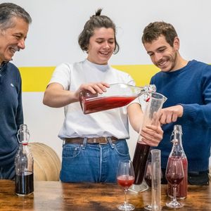 Un atelier de vinification de Pif à Papa.