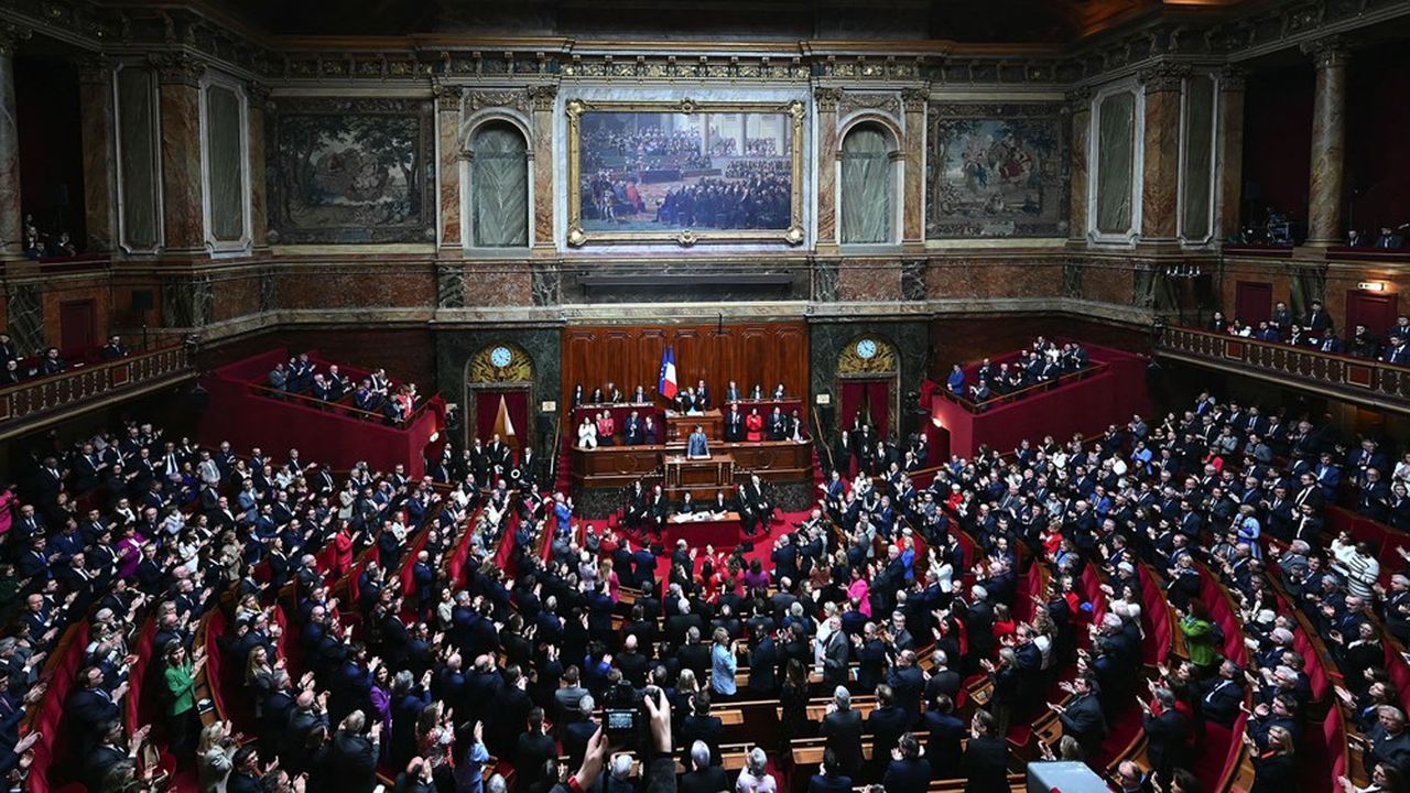 Réuni ce lundi à Versailles, le Congrès a très largement adopté l'inscription de l'IVG dans la Constitution.