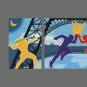 La tapisserie olympique imaginée par Marjane Satrapi sera exposée sur l'hôtel de la Marine, place de la Concorde, à Paris.