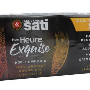 Au printemps 2024, Sati mettra dans les rayons des supermarchés ses nouveaux paquets de 500 g de café moulu.