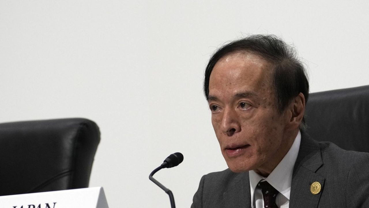 Kazuo Ueda, le gouverneur de la banque centrale japonaise, a expliqué qu'il avait décelé dans les dernières statistiques économiques nippones les signes d'un cercle vertueux (photo : le 13 mai 2023 au G7 Finances à Niigata, au Japon).