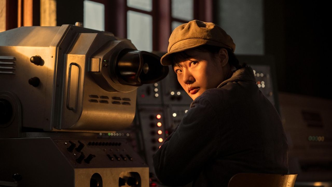 Zine Tseng qui joue la jeune astrophysicienne chinoise Ye Wenjie dans « Le problème à trois corps ».