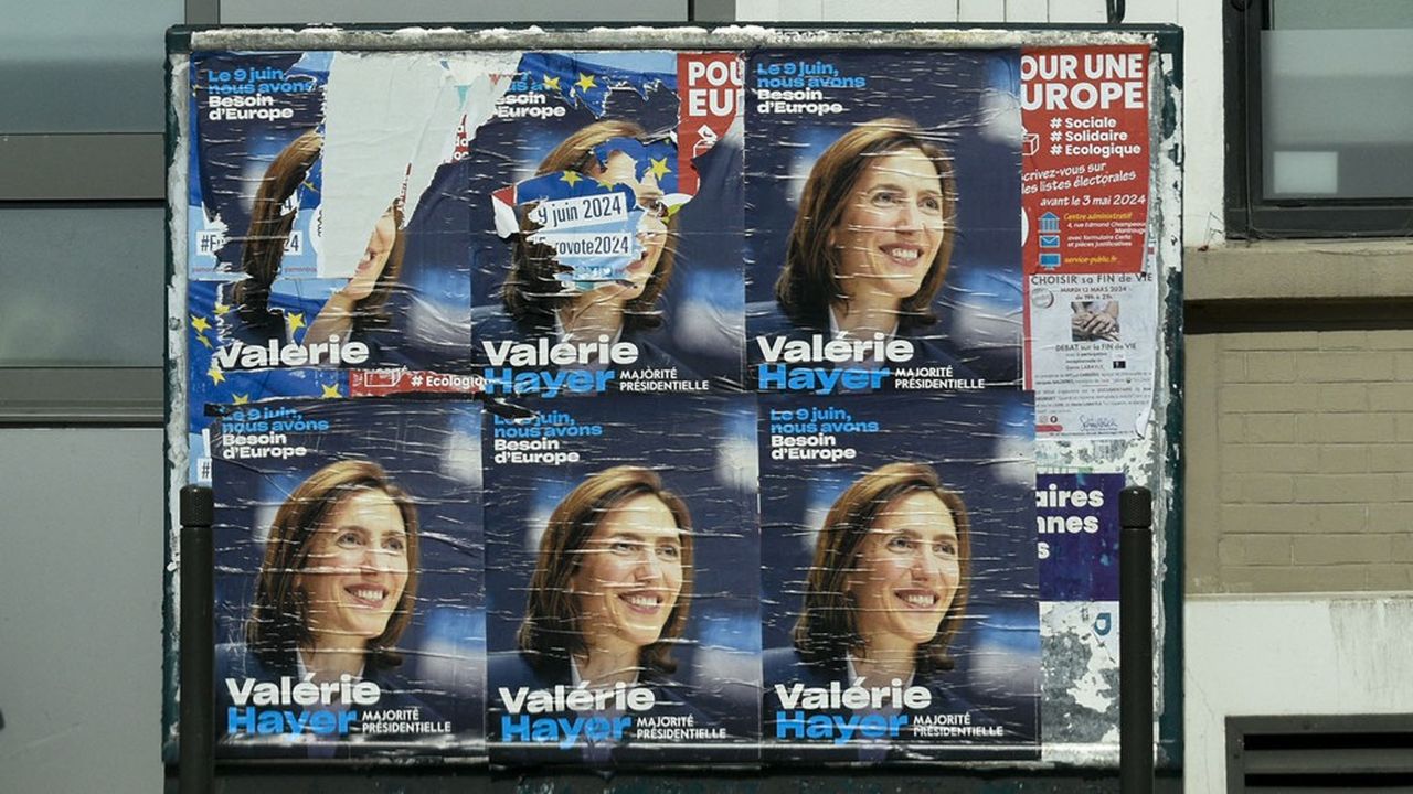 Valérie Hayer est tête de liste Renaissance pour la France et cotête de liste du groupe européen Renew pour les élections du 9 juin.