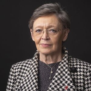 Françoise Barré-Sinoussi, Nobel de médecine 2008, présidente de Sidaction.
