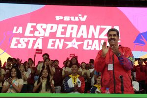 Nicolas Maduro candidate pour un troisième mandat de six ans.