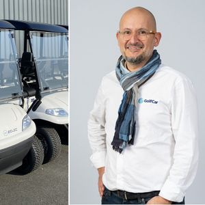 Guillaume Marnetto a repris l'entreprise Golfcar.