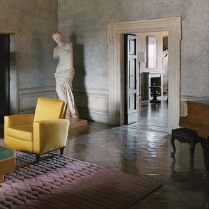 Le salon Lili Boulanger, une des pièces historiques de la Villa Médicis réaménagée en 2023 par India Mahdavi.