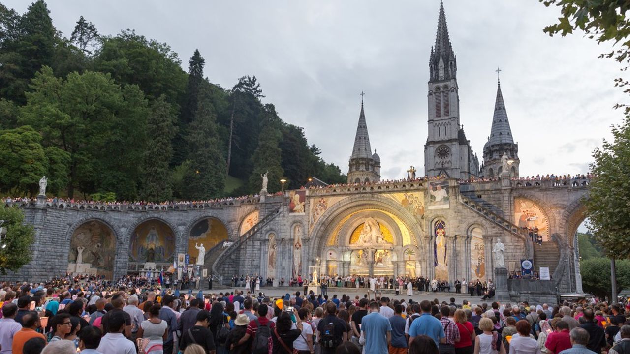Le sanctuaire Notre-Dame de Lourdes a accueilli 3,1 millions de visiteurs en 2023.