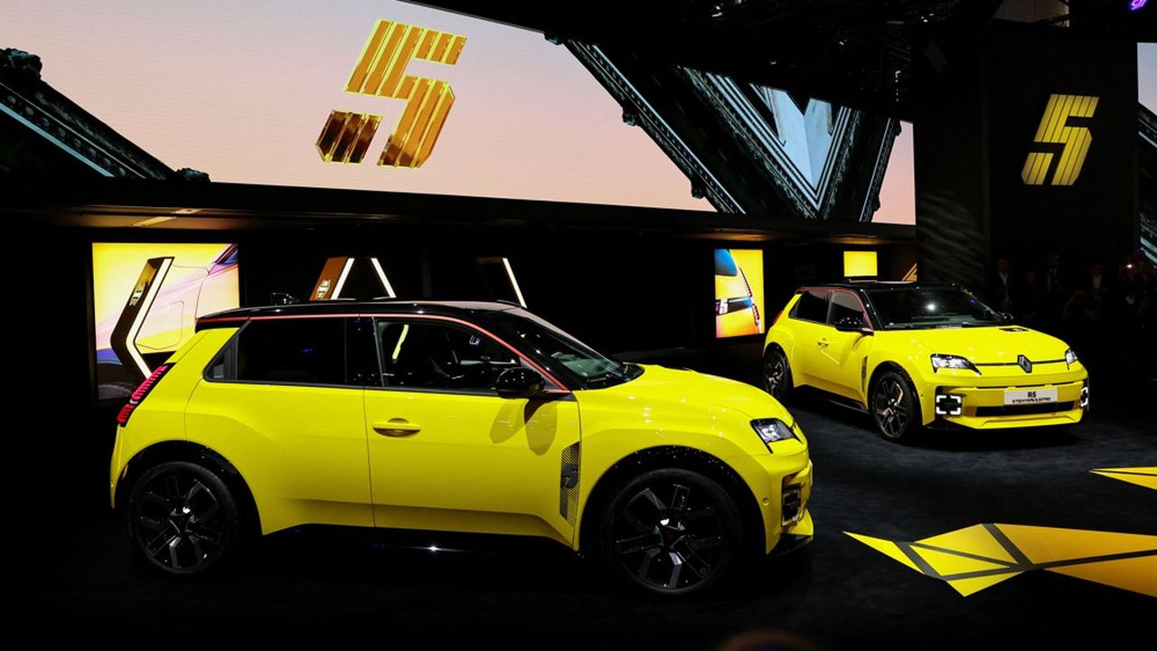 La nouvelle Renault R5 électrique doit animer les ventes sur le marché automobile français en 2024.