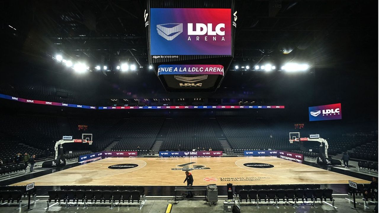 La LDLC Arena accueille notamment les matchs de l'Asvel.