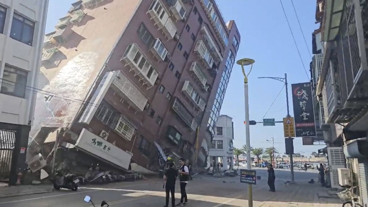 Taiwan hit by the most powerful earthquake in 25 years