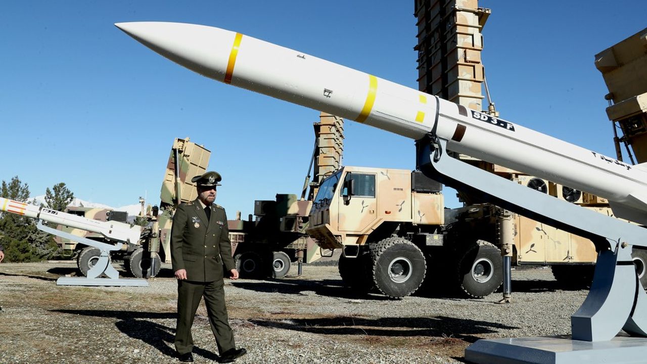 Un missile iranien, Sayad-3.