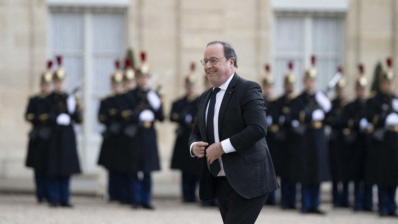 François Hollande de retour à l'Elysée début mars pour discuter de la guerre en Ukraine avec Emmanuel Macron.
