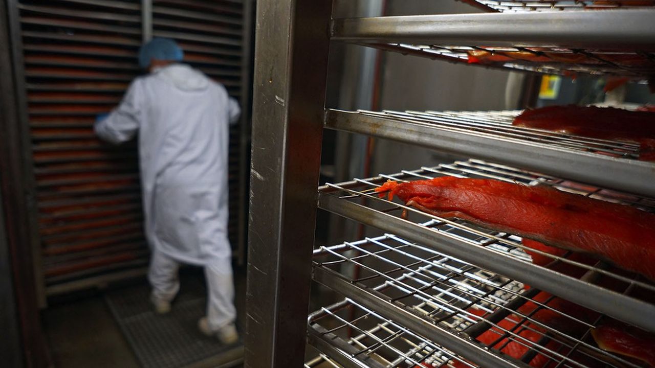 Labeyrie Fine Foods réalise la moitié de ses ventes dans le poisson fumé (saumons, truites, harengs..).