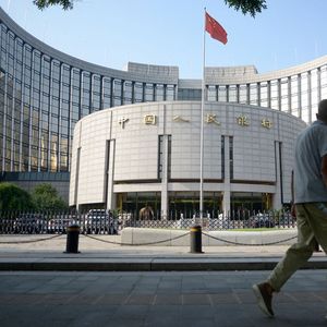 Le siège de la Banque centrale de Chine, la People's Bank of China (PBOC), à Pékin. 