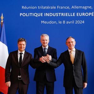 Robert Habeck, Bruno Le Maire et Adolfo Urso ont évoqué lundi à Meudon le futur de la politique industrielle européenne.
