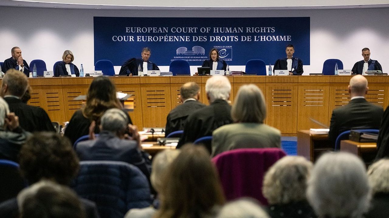 La Cour européenne des droits de l'Homme, mars 2023.