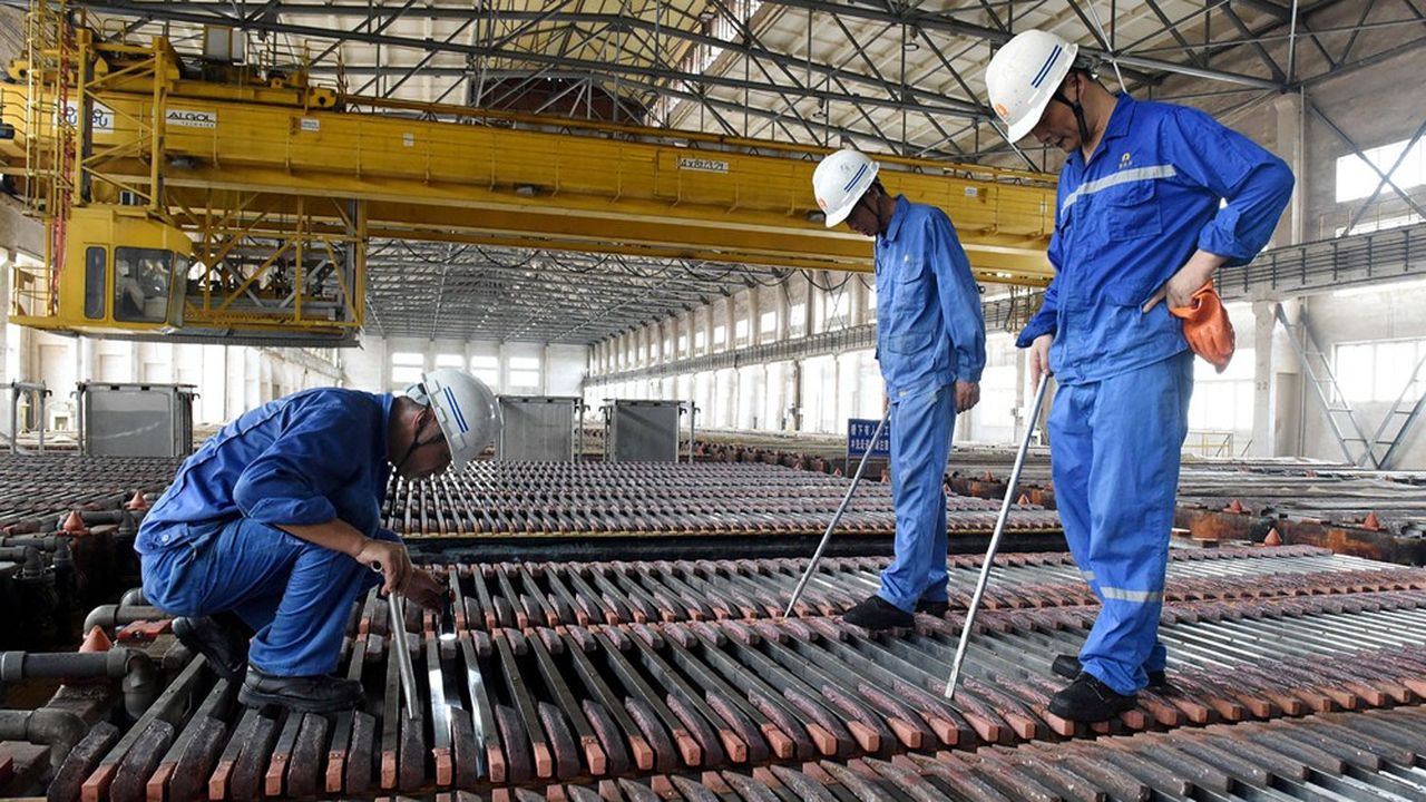 A court terme, la reprise de la production industrielle en Chine dope les cours du cuivre.