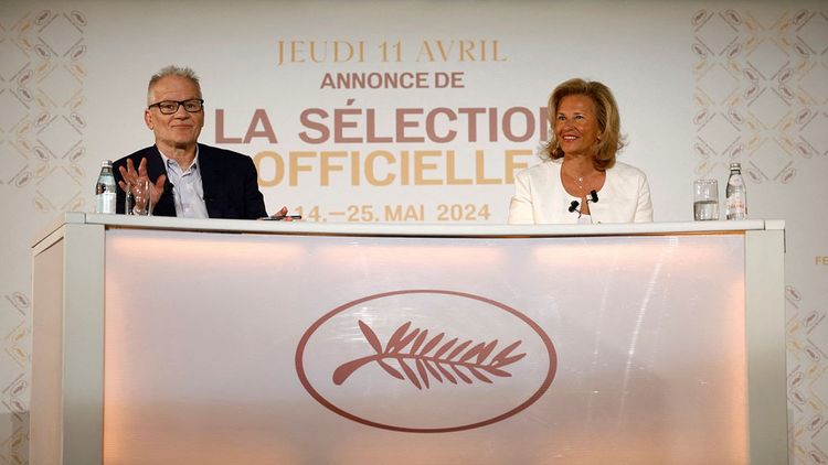Thierry Frémaux et Iris Knobloch annonçaient à Paris la sélection du 77e festival de Cannes.