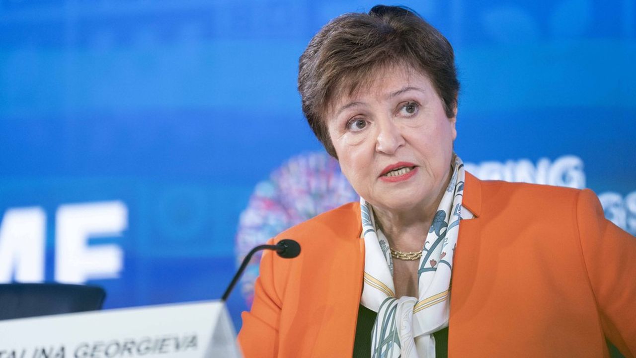 La directrice générale du FMI, Kristalina Georgieva, redoute une décennie de croissance faible.