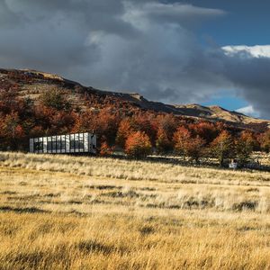 L'hôtel Relais & Châteaux « Awasi Patagonia� », dans le sud du Chili, avec ses villas fondues dans la nature, une adresse « tout compris » version luxe.