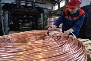 La Russian Copper Company, troisième producteur russe de cuivre, a livré au moins 8.000 tonnes de fil de cuivre à la Chine en décembre.