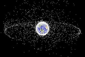 Les débris dans l'espace se multiplient avec la multiplication des missions spatiales.